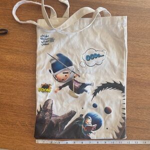 Graphic Print cotton Tote Bag